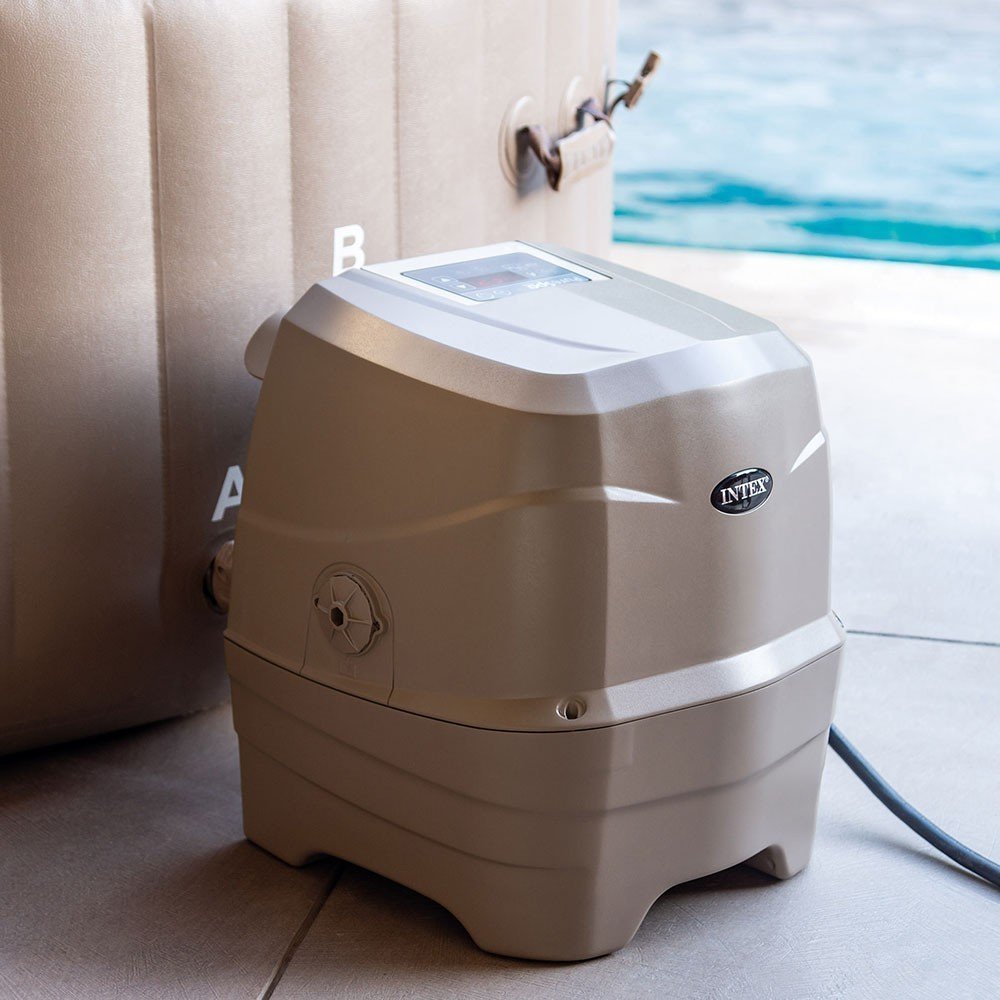 Spa gonflable INTEX Sahara 8 places avec couverture thermique – Offre destockage