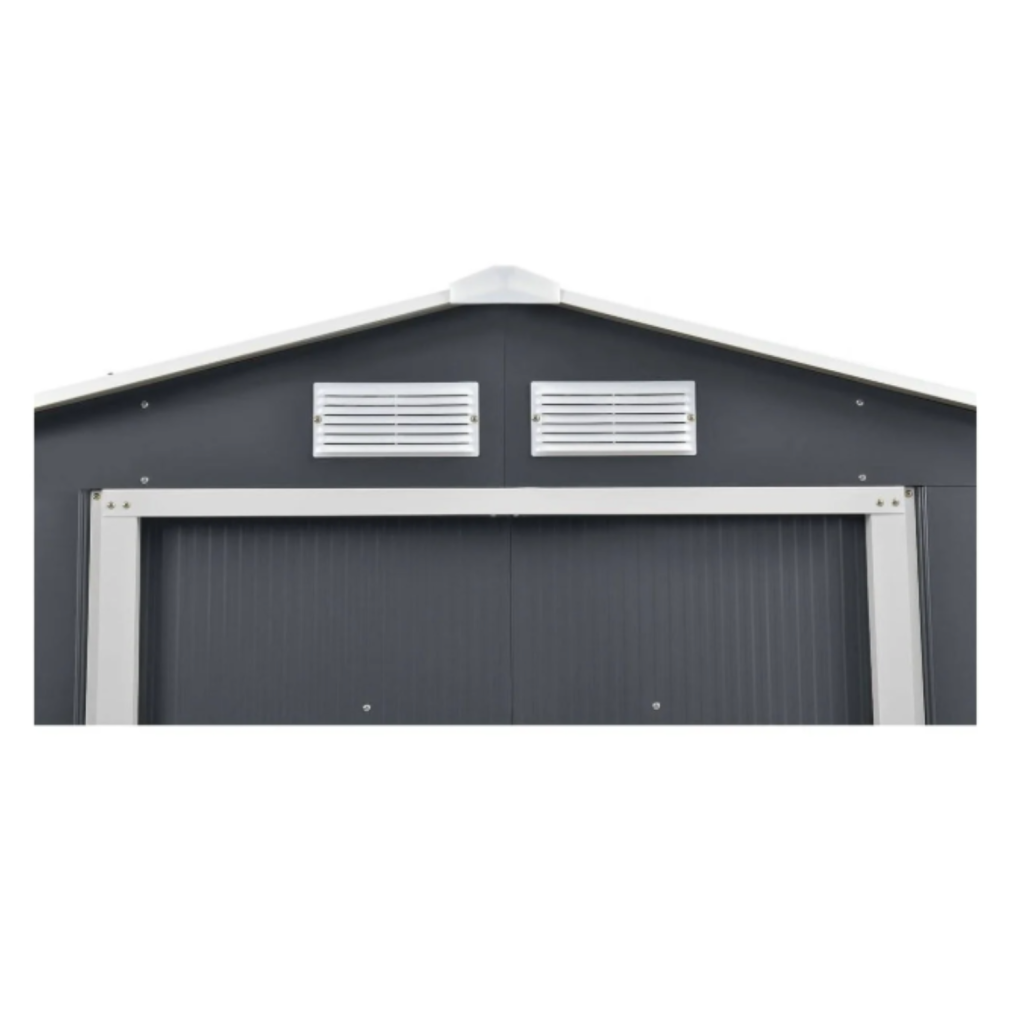 Abri de jardin métallique 9,7 m² – Robuste et économique prix usine