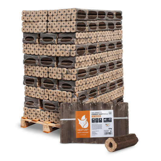 Holzbriketts PiniKay Octagon 96 x 10 kg