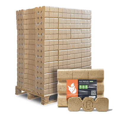 Holzbriketts RUF Triplex Green 96 x 10 kg