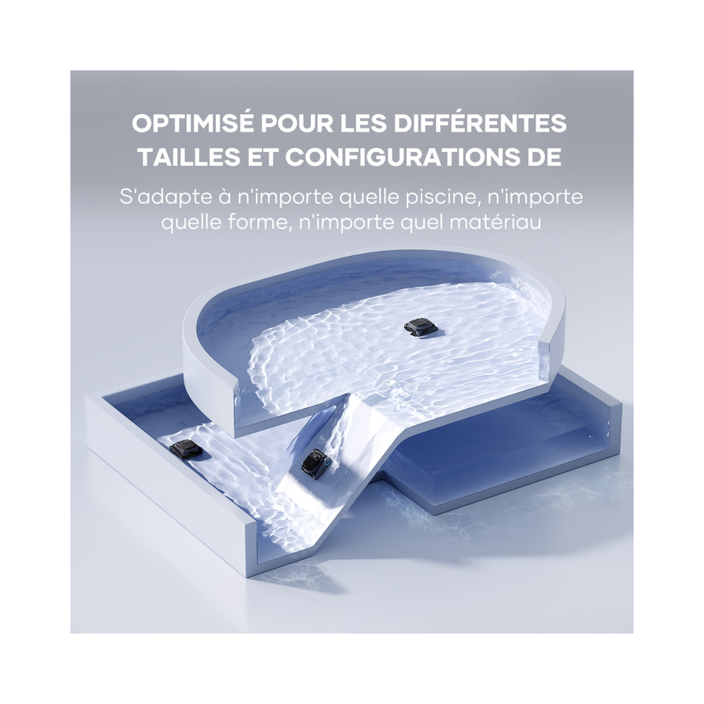 Nettoyeur de piscine sans fil Aiper Scuba S1 Pro – Autonomie renforcée