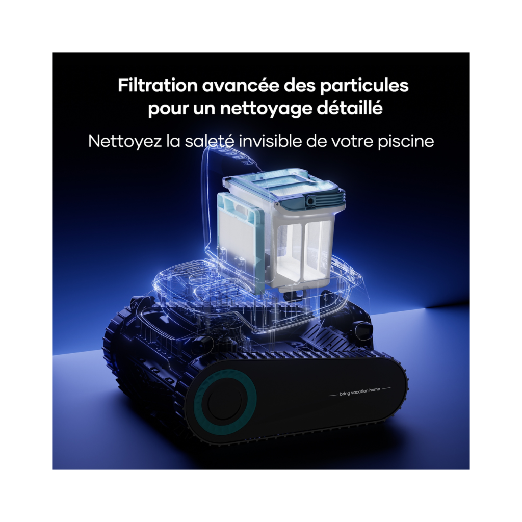 Nettoyeur de piscine sans fil Aiper Scuba S1 Pro – Autonomie renforcée