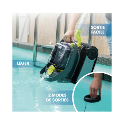 Robot de piscine sur batterie PIXEL ZODIAC – Autonomie et praticité