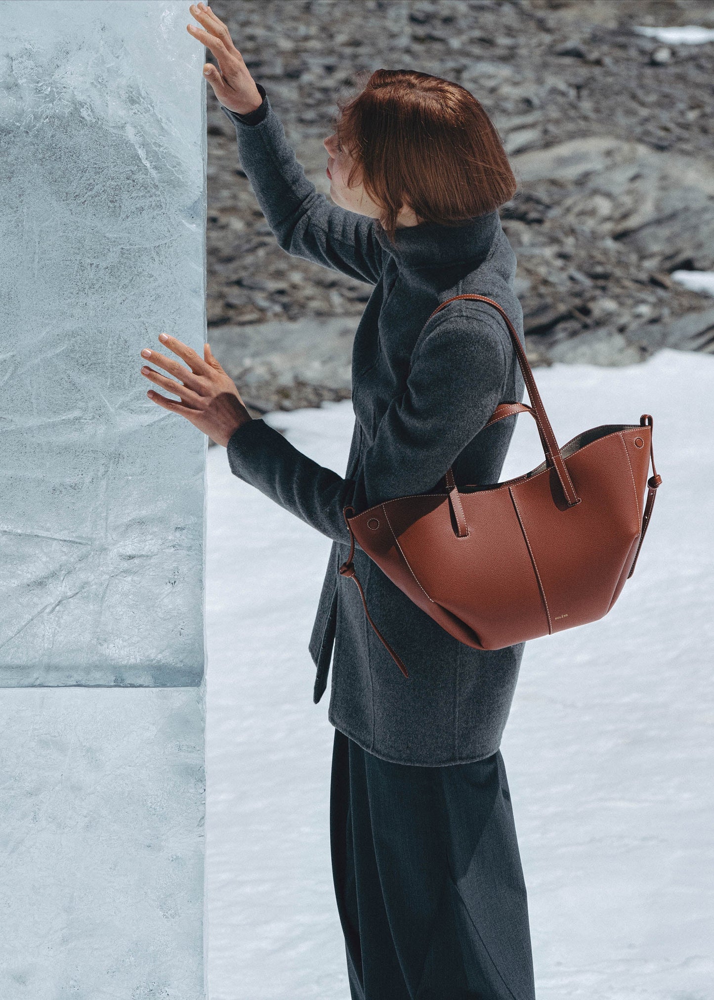 Cyme Mini - Cognac Grainé