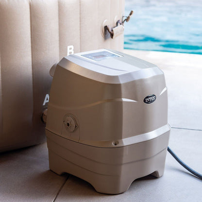 Spa gonflable INTEX Sahara 8 places avec couverture thermique – Offre destockage