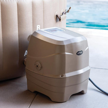 Spa gonflable INTEX Sahara 4 places avec couverture thermique – Offre déstockage
