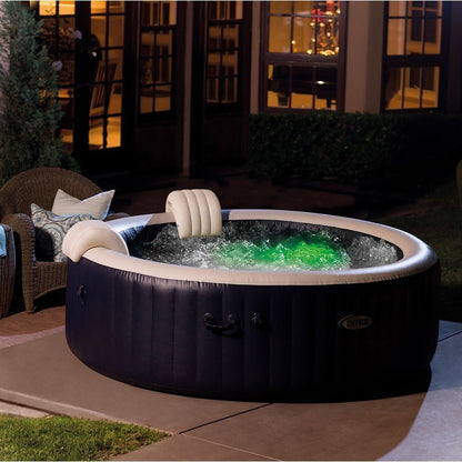 Spa gonflable INTEX Blue Navy 4 places avec couverture thermique – Offre limitée