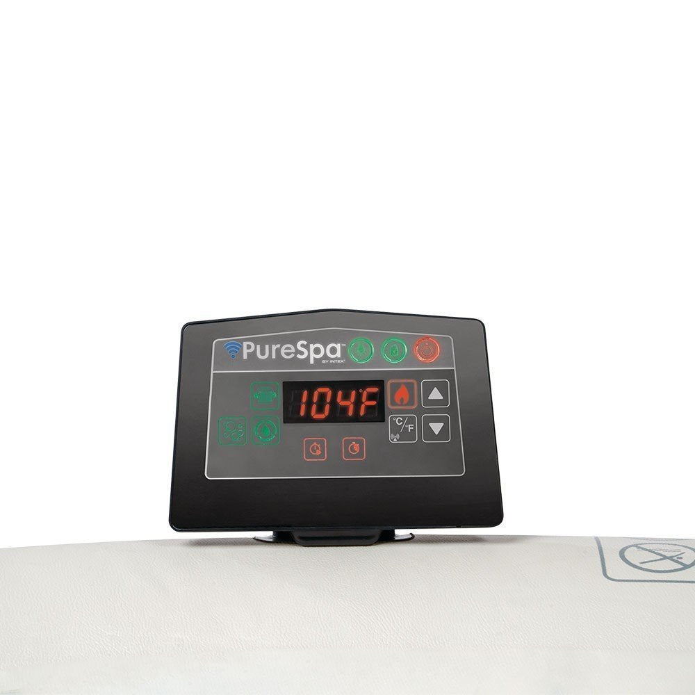 Spa gonflable INTEX Galaxie 4 places avec couverture thermique incluse