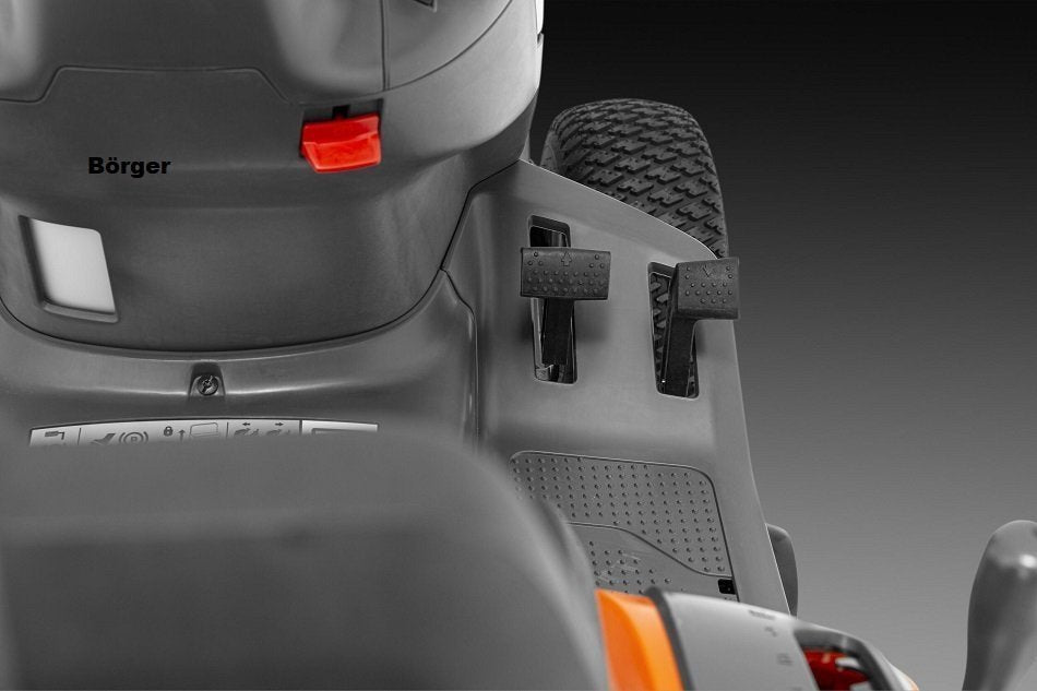 Husqvarna TS 112 -inkl. Winterpaket 110 mit Grasfangbox 210l