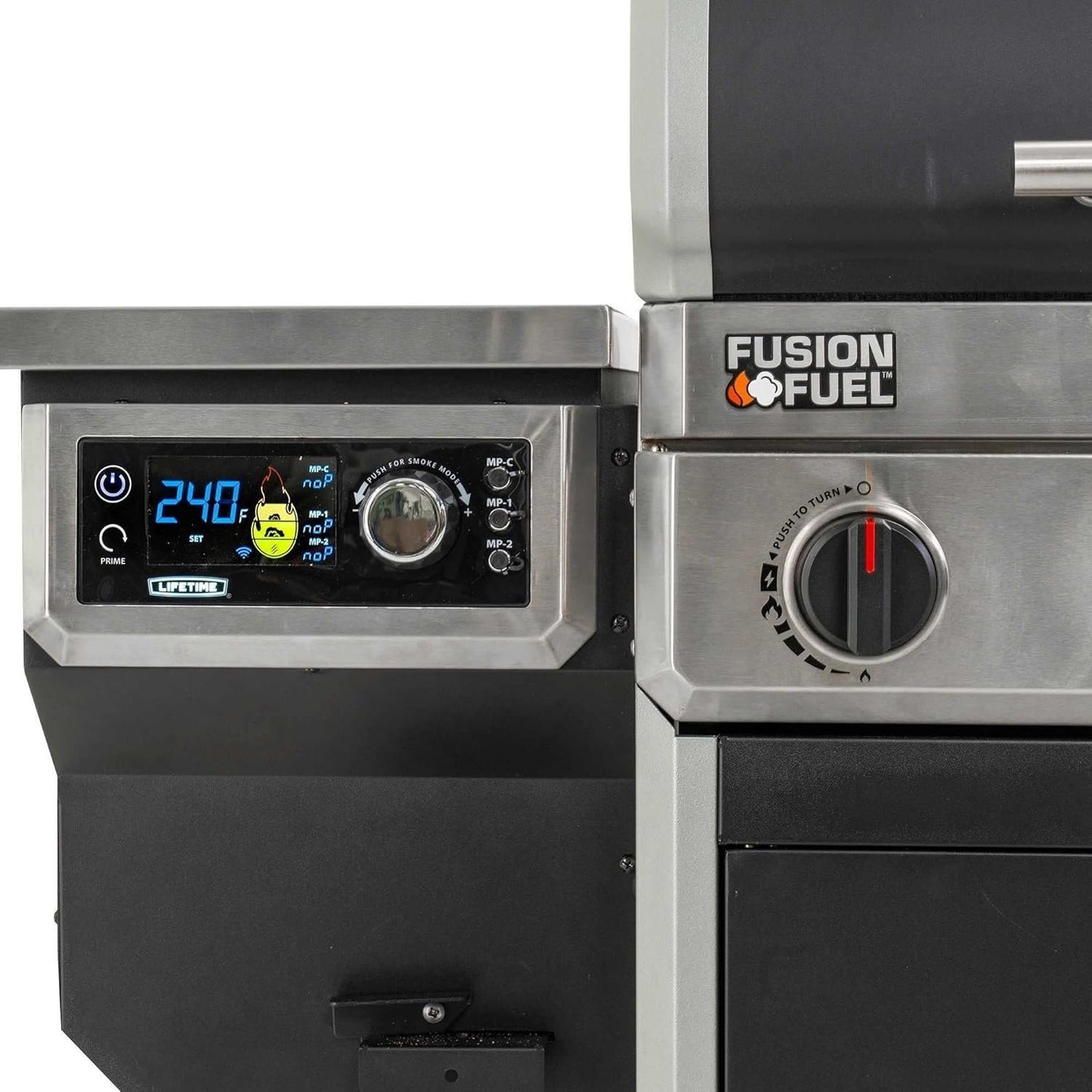 Lifetime 91025 Pellet Smoker Gas Grill Combo