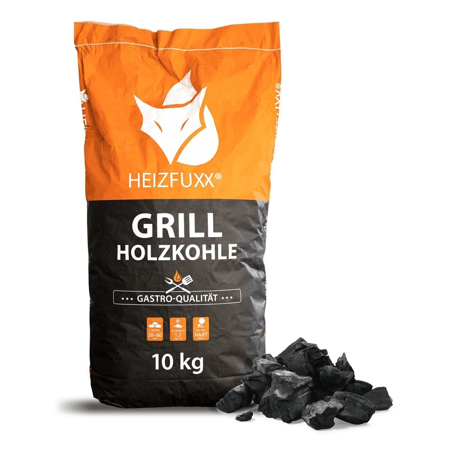 Grillkohle 360 kg, (Palette, 36-St)