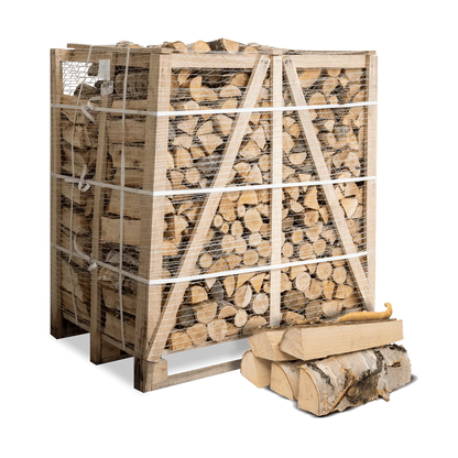 Brennholz Brennholz Birke 1 RM 500 kg ( Scheitlänge 33 cm )