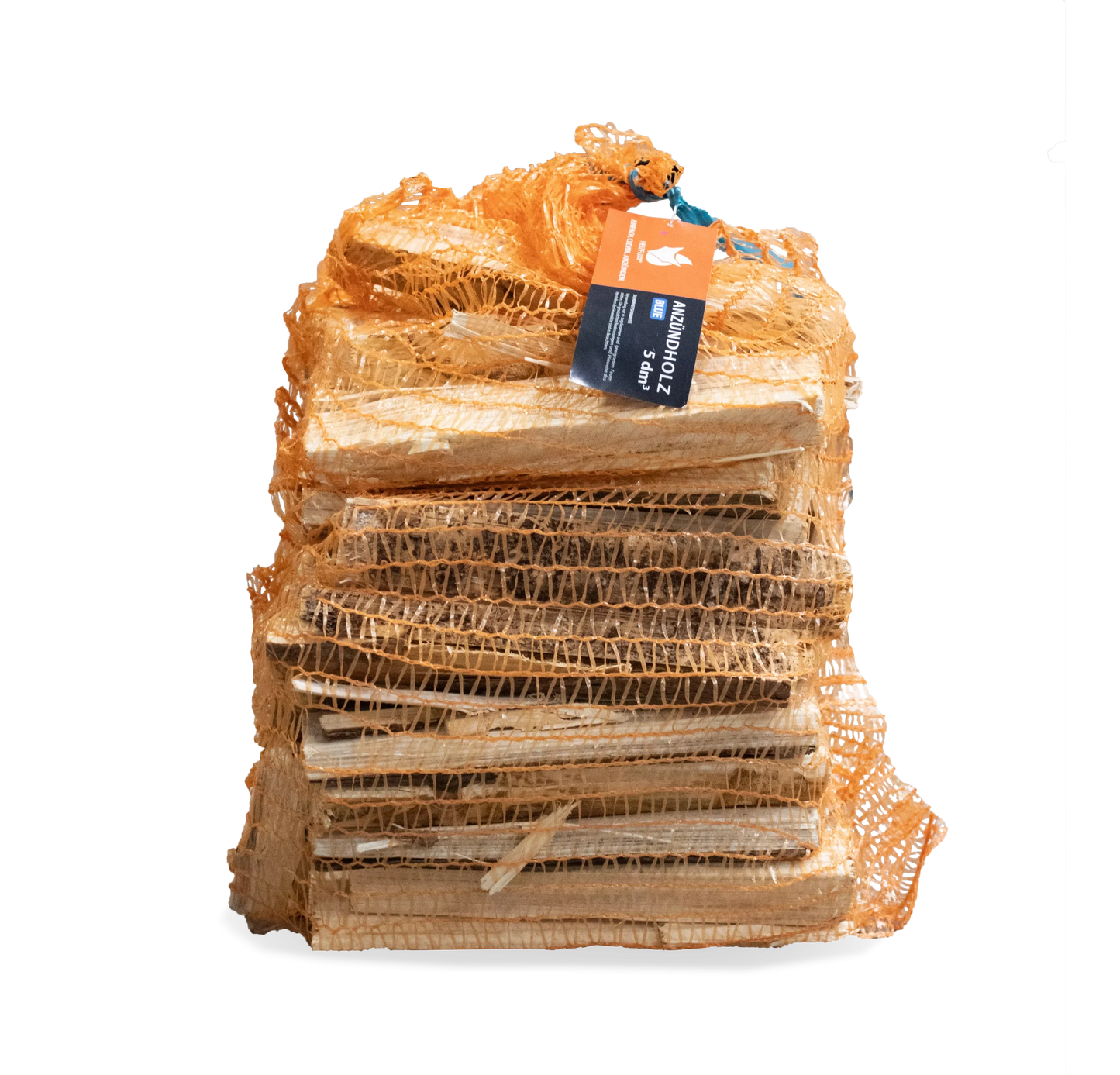Brennholz Anzündholz Blue 18 cm 9.6 x 20 kg ( Scheitlänge 18 cm )