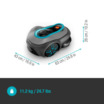 Gardena Mähroboter smart SILENO free 600 m² Set + gratis Garage