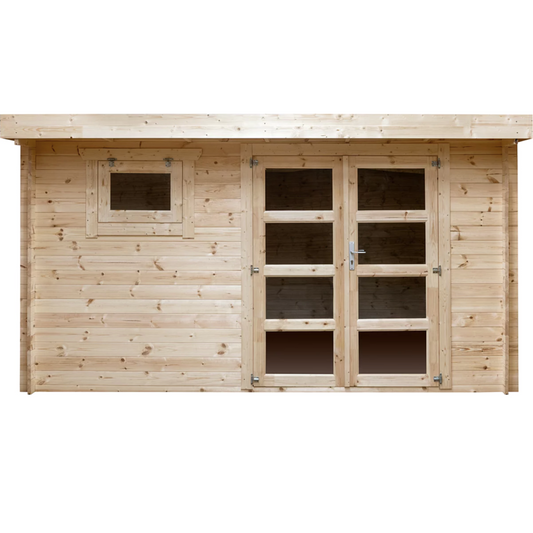Abri de jardin bois moderne 13 m² – Qualité premium à prix direct fabricant