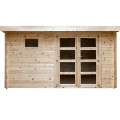 Abri de jardin bois moderne 13 m² – Qualité premium à prix direct fabricant