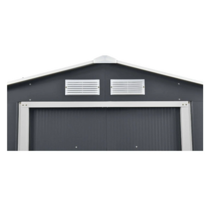 Abri de jardin métallique 9,7 m² – Robuste et économique prix usine