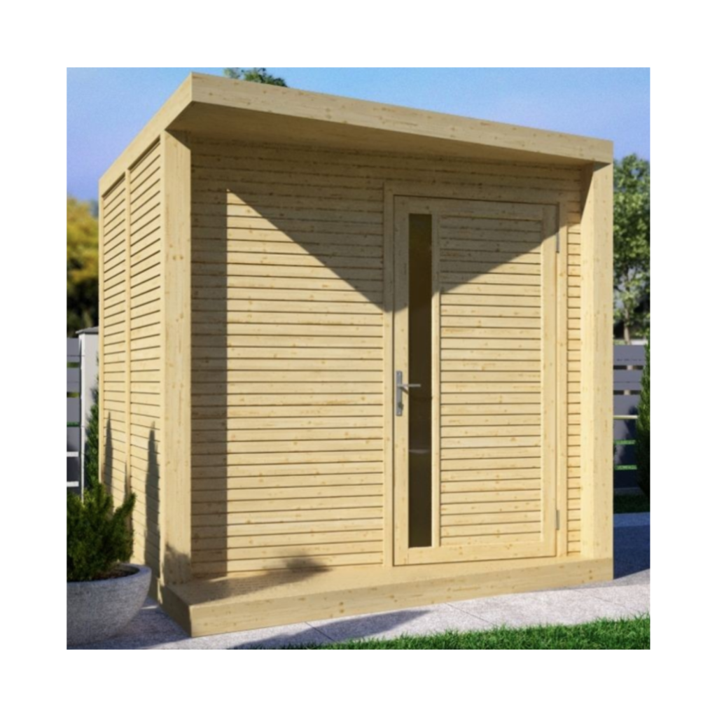 Abri de jardin compact Neris 237×297 cm – Solution de rangement élégante
